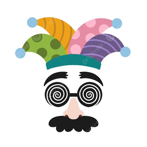 April Fools Day Clipart Transparent Png Hd Geek Clown Illustration For