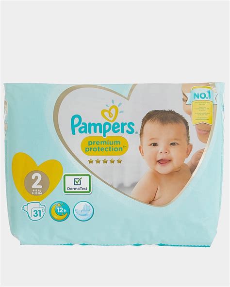 Dunnes Stores White Pampers New Baby Size 2 Carry Pack 31 Nappies