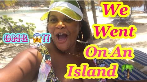 We Went On An Island 🌴 Away From Our Hotel Holiday Inn Montego Bay Jamaica 2020 Vlog Youtube
