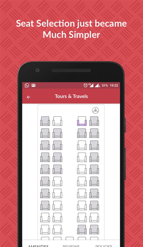 You can quickly filter today's bus online ticket promo codes in order to find exclusive or verified offers. Bus Seating Arrangement same as in RedBus, Android - Stack ...