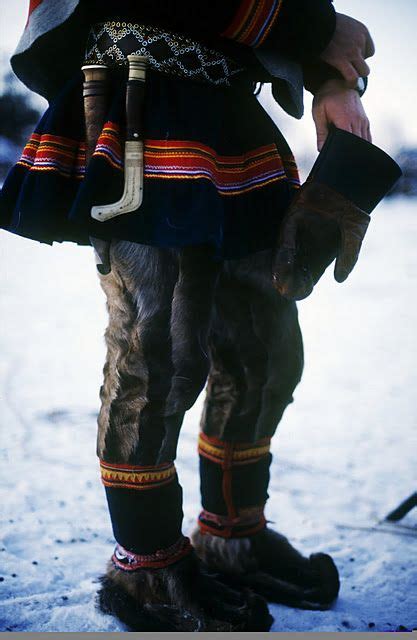 The Saami Samisk Sámi Sami People Folk Clothing Traditional Outfits