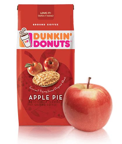 Dunkin' donuts coffee, original blend medium roast coffee, k cup pods for keurig coffee makers, 60 count, white. Dunkin' Donuts Apple Pie Coffee - 0 Points - LaaLoosh