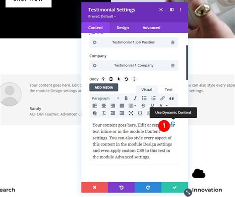 How To Create Dynamic Testimonial Modules With Divi And Acf Ask The