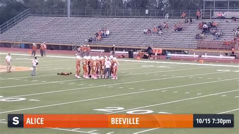 The Beeville Trojans Defeat The Alice Coyotes 27 To 21 Scorestream