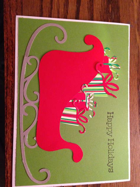 Christmas Card Made With The Christmas Cheer Cricut Cartridge Made By Nicole W Cricut
