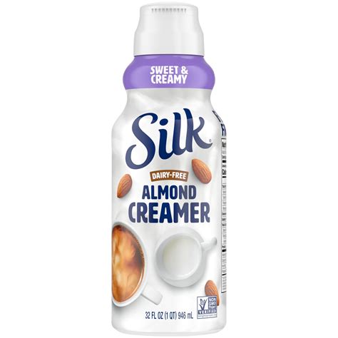 Silk Sweet And Creamy Almond Liquid Coffee Creamer Shop Coffee Creamer