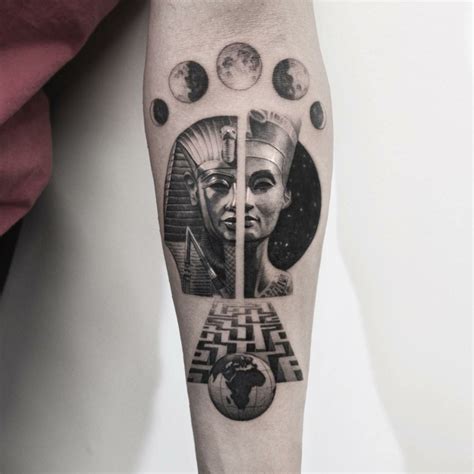 80 geniales ideas de tatuajes egipcios para hombres y mujeres