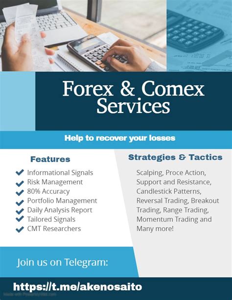 She stated that crypto investments are unpredictable and are not regulated. Forex Signals Services - Carlos and Company | Forex ...