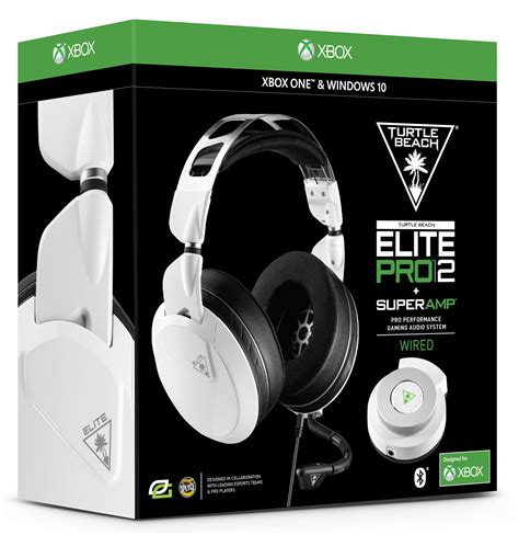 Turtle Beach Elite Pro Superamp Gaming Headset White Pc Xbox