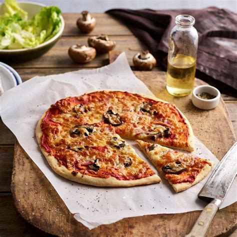 Mushroom And Ham Pizza Doves Farm Organic Flours And Food