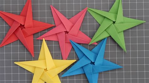 How To Fold An Origami Star Youtube