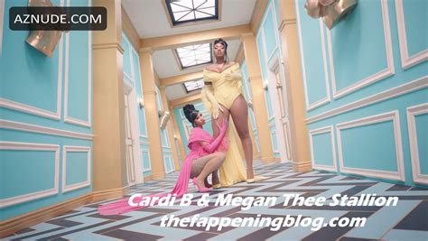 Cardi B And Megan Thee Stallion Sexy In Wap Music Video Aznude