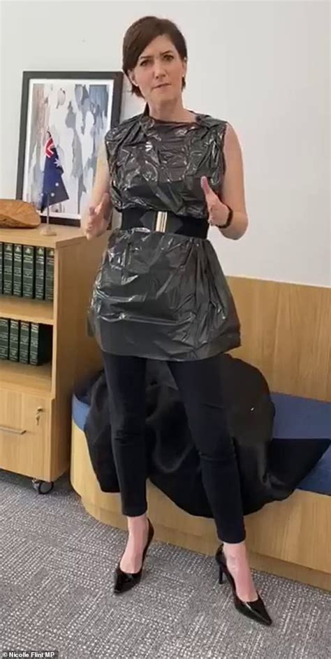 South Australian Liberal Mp Nicolle Flint Stripped Down To A Garbage