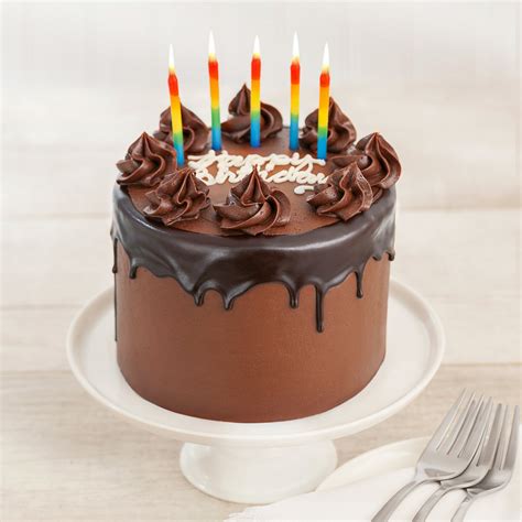 Happy Birthday Chocolate 4 Layer Cake By We Take The Cake Goldbelly