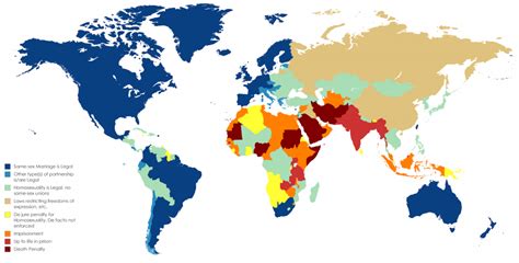Timeline Of Same Sex Partnership Rights Globally 1962 2017 Vivid Maps