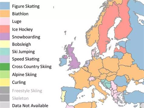 Maps The Most Popular Winter Olympic Sport In Every Country Business