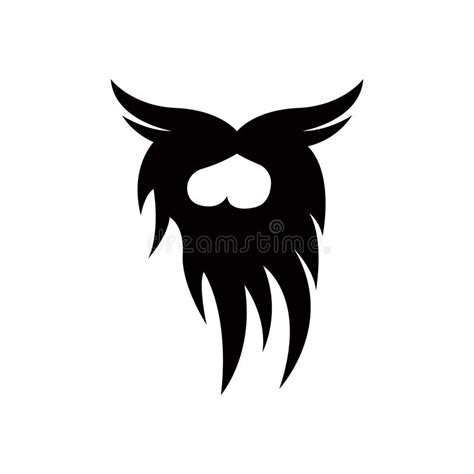 Beard Logo Design Male Look Hair Vector Men S Barbershop Style Design
