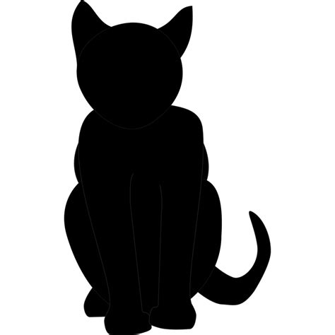 Black Cat Silhouette Png Svg Clip Art For Web Download Clip Art Png