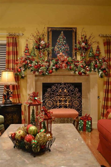 50 Absolutely Fabulous Christmas Mantel Decorating Ideas Diy