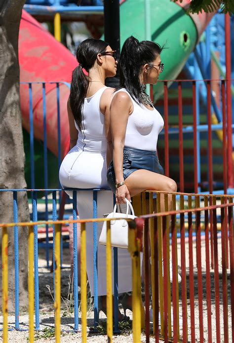 Bootylicious Kim Kardashian Exposes Larger Than Ever Butt In Sexy