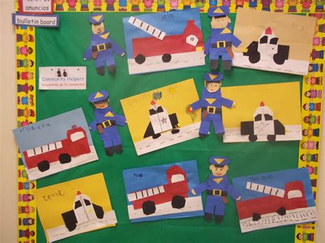 Arts and crafts at this age are a magnificent way to let the child's creativity and imagination soar. Mrs. Wood's Kindergarten Class: Community Helpers