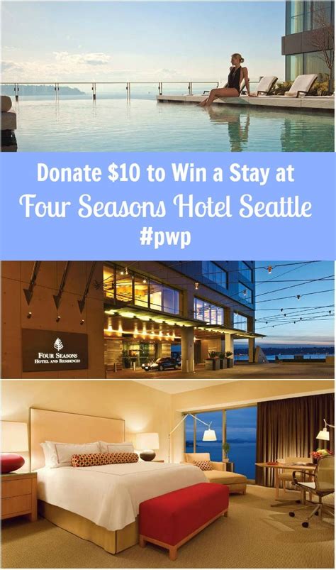 bid on a luxury stay at four seasons hotel seattle for a good cause seattle hotels four