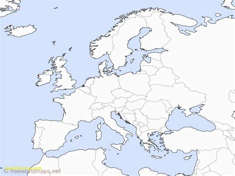 Blank World Map Europe Images And Photos Finder