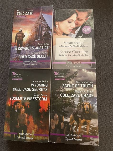 4 Mills And Boon Love Inspired 2 Stories In 1 Erotic Romance Larger Print