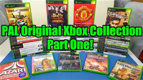 Original Pal Og Xbox Games Collection Part 1 Collectables Rarities