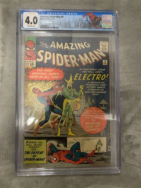 Amazing Spider Man 9 First Appearance Of Electro Cgc Catawiki