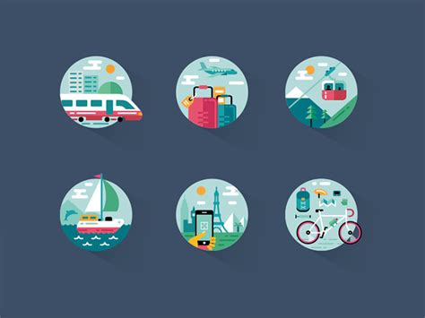 20 Awesome Free Travel And Tourism Iconsets You Can Download Hongkiat