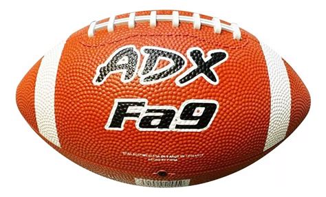 Balon Futbol Americano Adx Vulcanizado No 9 Bomba Para Inflado Adx