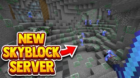 Brand New Op Skyblock Server Minecraft Skyblock Youtube