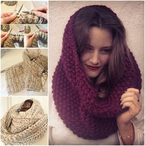 Easy Knit Cowl Free Patterns Youll Love The Whoot Snood Knitting