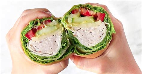 How To Make A Lettuce Wrap Sandwich