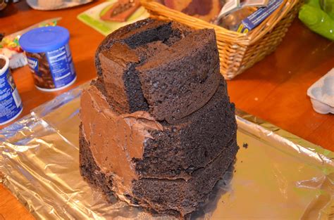 I'm giving you recipes for the cake and frosting (below), but if baking's not your to get the mountain shape, you'll need either the wilton wonder cake mold, or you can try using a. How to Make a Volcano Cake for a Dinosaur Party