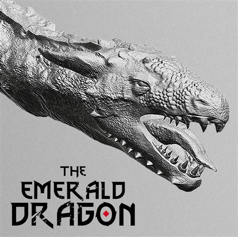 Artstation The Emerald Dragon