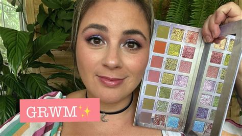 GRWM Chit Chat Using The Flower Moon Palette YouTube