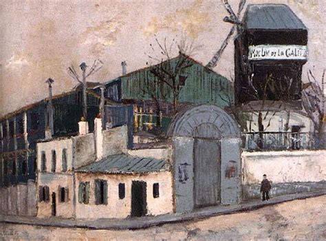 Moulin De La Galette Maurice Utrillo Encyclopedia Of