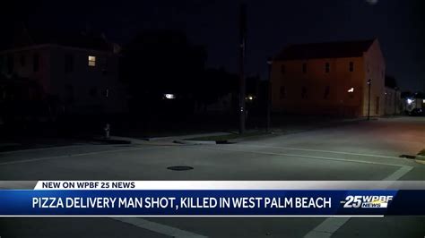 Pizza Delivery Man Shot Dead In West Palm Beach Youtube