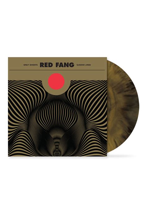 Red Fang Only Ghosts Gold And Black Colored Lp