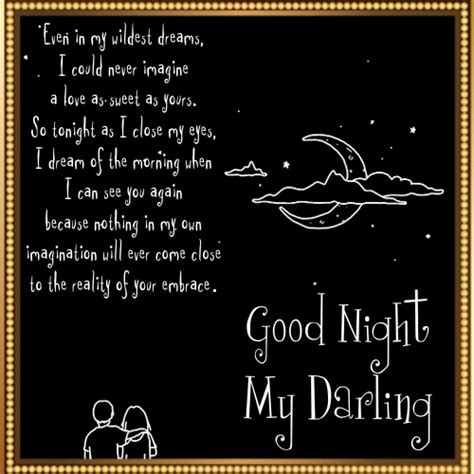 Good Night My Darling Free Good Night Ecards Greeting