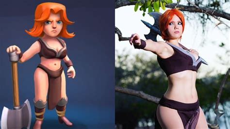 Clash Of Clans Cosplay Real Life Characters Youtube