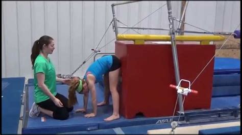 Cast Handstand Drills Gymnastics Bar Gym Bar Gymnastics