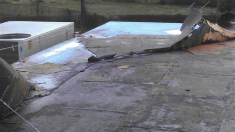 Hail Damage To Tpo Roofing Talk Professional Roofing Contractors Forum