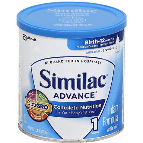 Similac Advance Infant Formula Powder Oz Pack Of 6 Ph