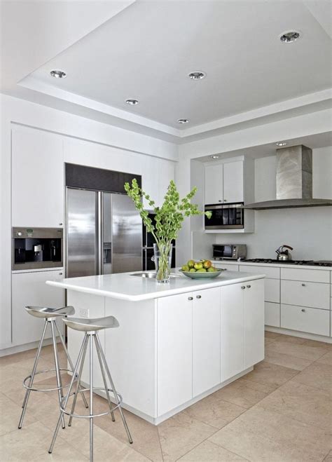 25 Amazing Modern White Kitchen Cabinets White Modern Kitchen