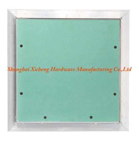 String Hook Drywall Access Panel Green Gypsum Board With Aluminum Frame