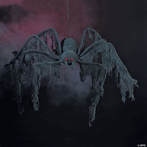 Black Creepy Spider Halloween Décor Oriental Trading