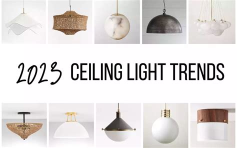 2023 Ceiling Light Trends List In Progress